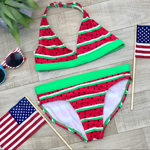 OP Other - Op Watermelon bikini size S 6/6x